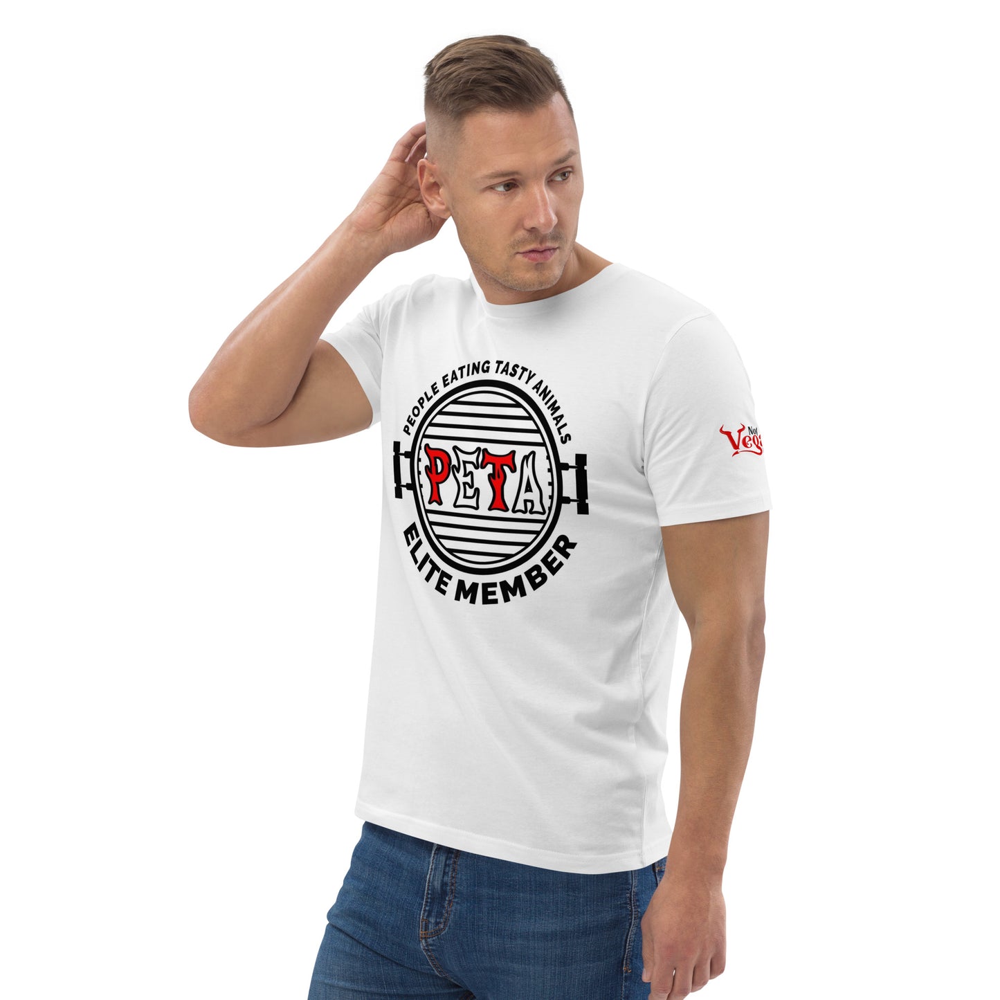 Not Vegan Friendly 'PETA' t-shirt