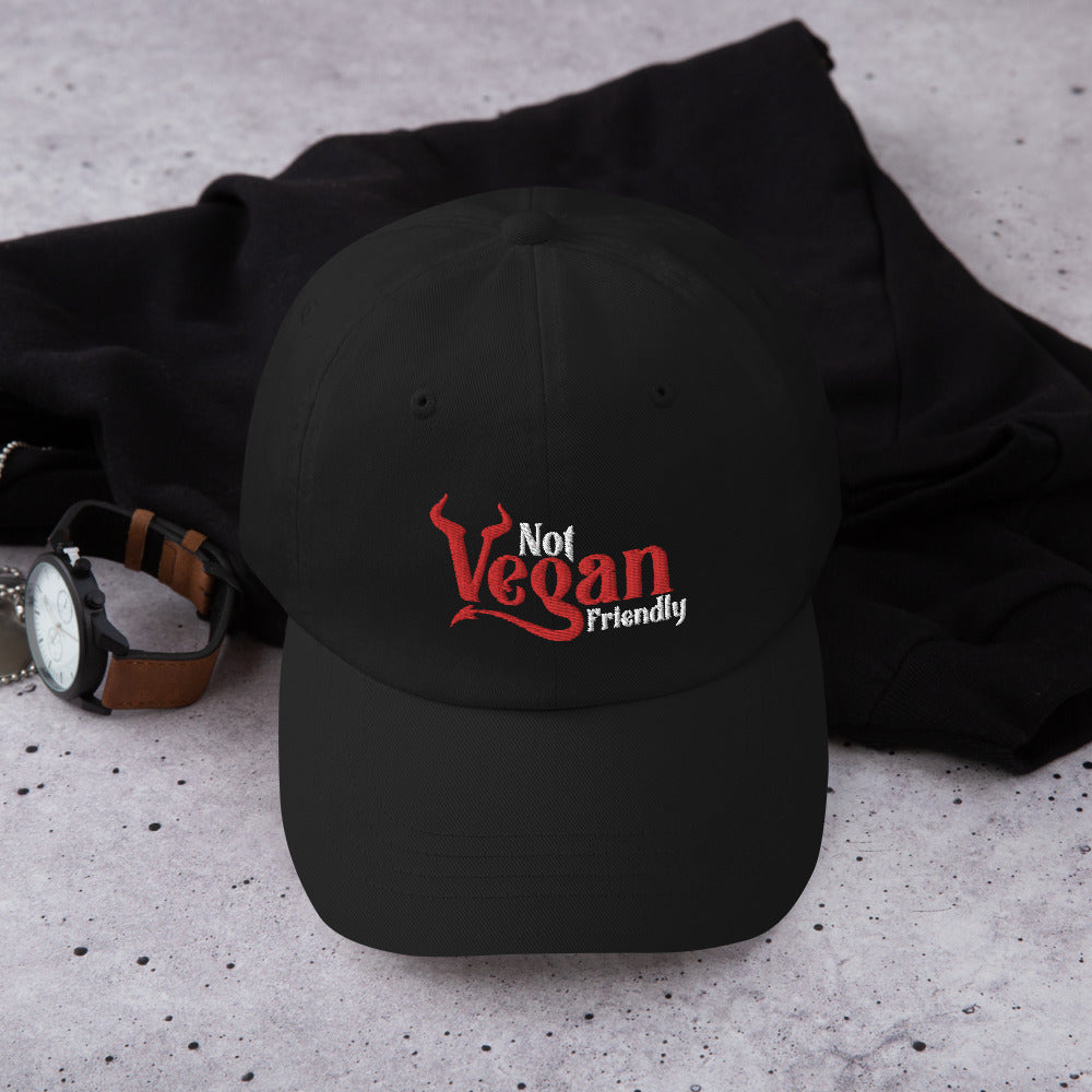 Not Vegan Friendly Dad hat
