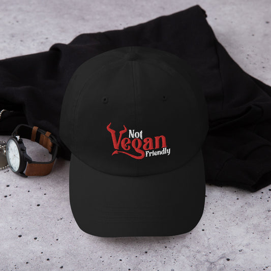 Not Vegan Friendly Dad hat