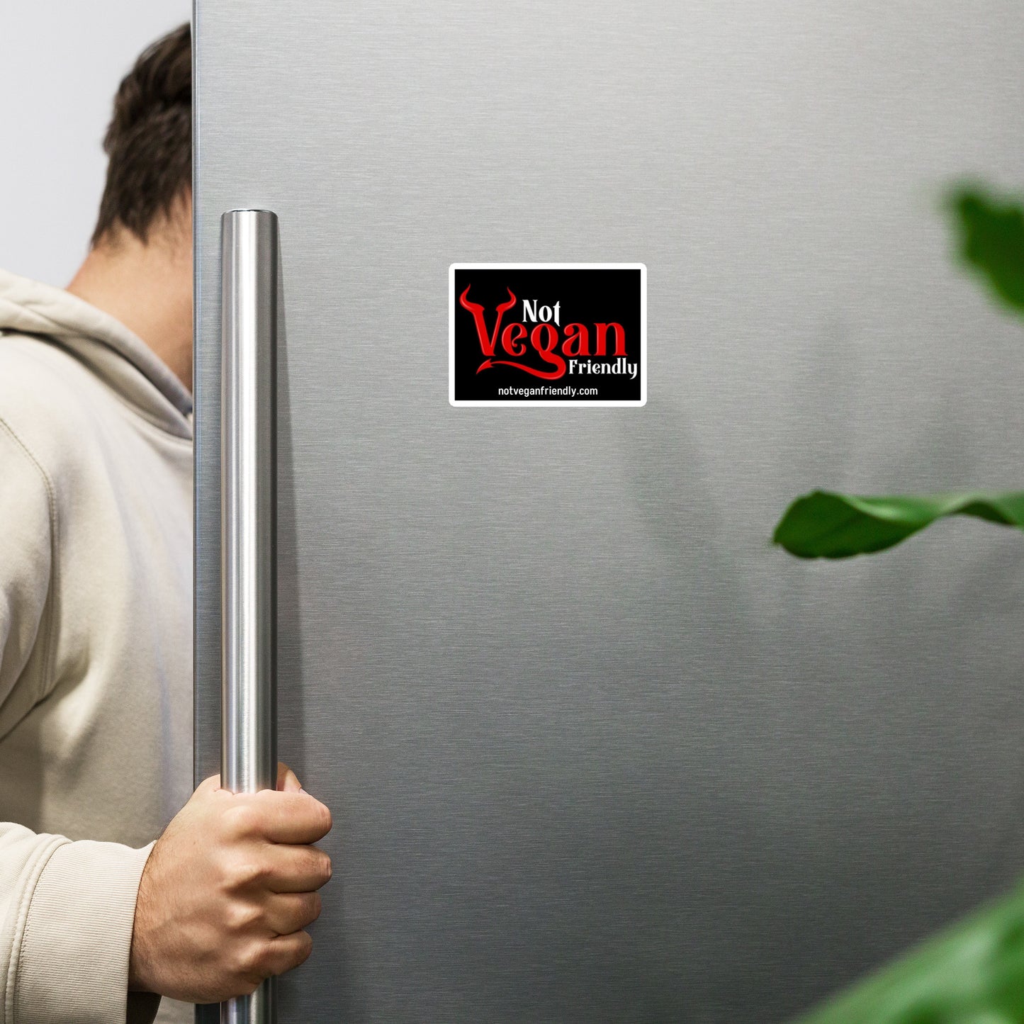 Not Vegan Friendly Magnet