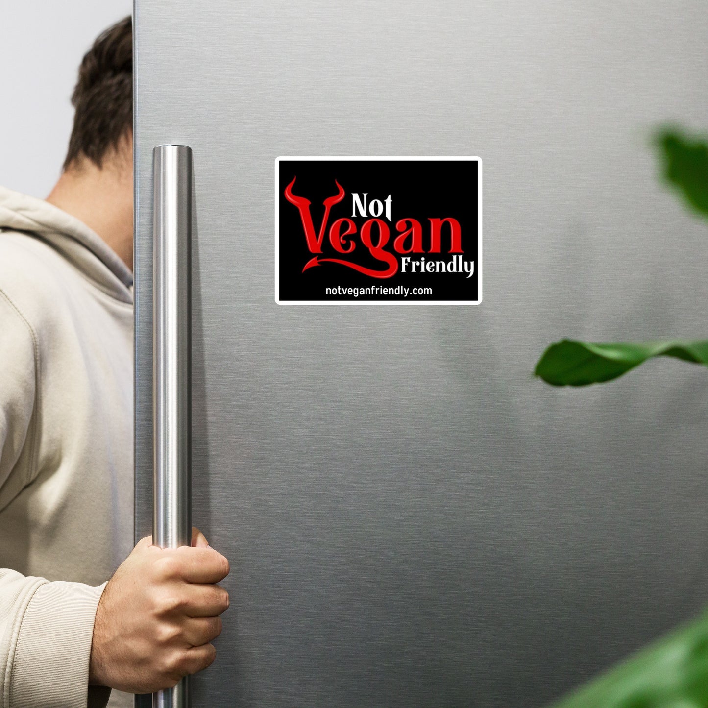 Not Vegan Friendly Magnet